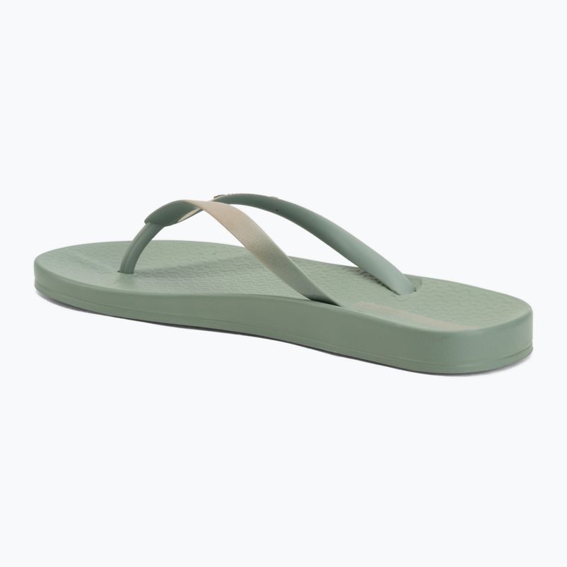 Дамски джапанки Ipanema Anat Connect II green/gold 3