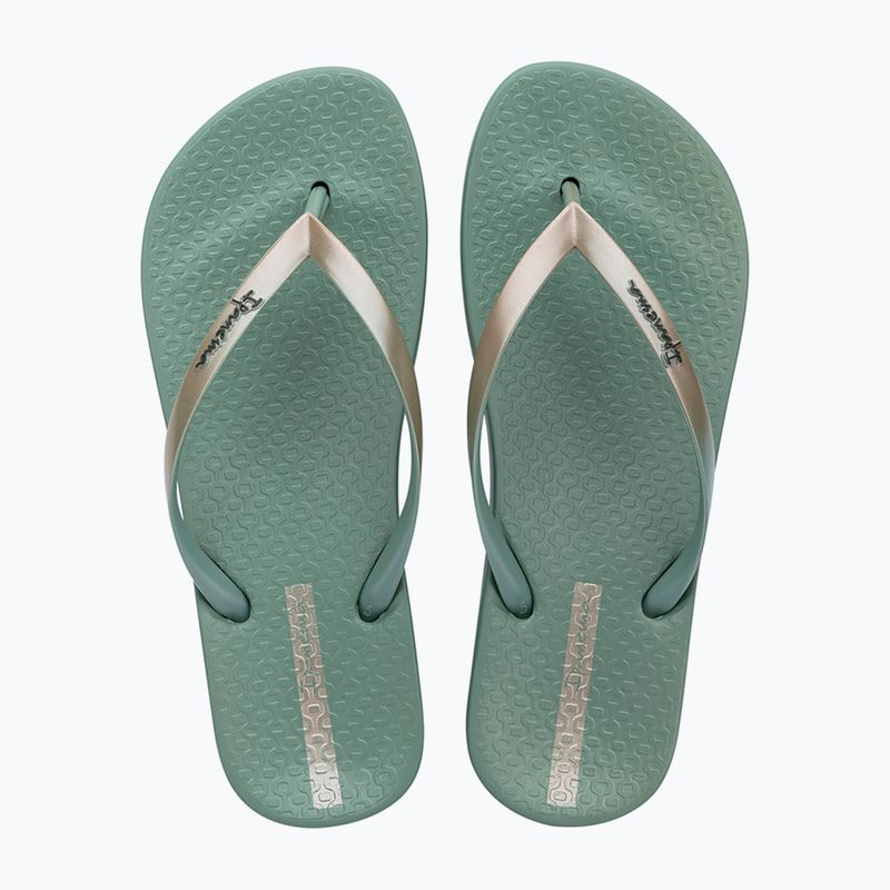 Дамски джапанки Ipanema Anat Connect II green/gold 2
