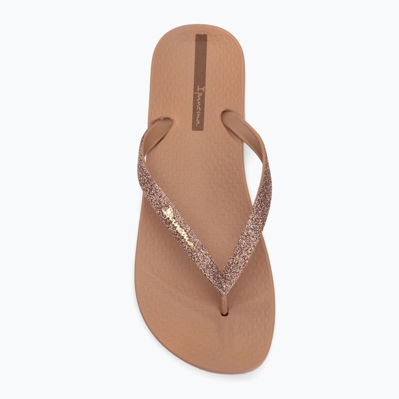 Дамски джапанки Ipanema Anatomica Lolita brown/glitter brown 5