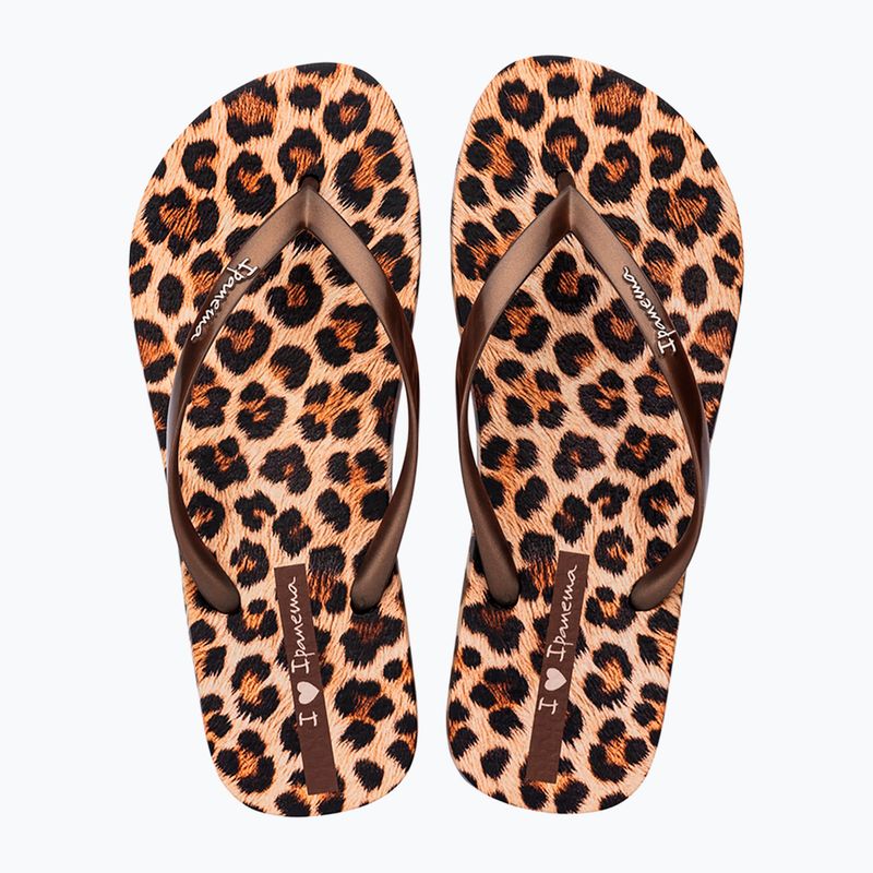 Дамски джапанки Ipanema Animal Print beige/bronze/bronze 2