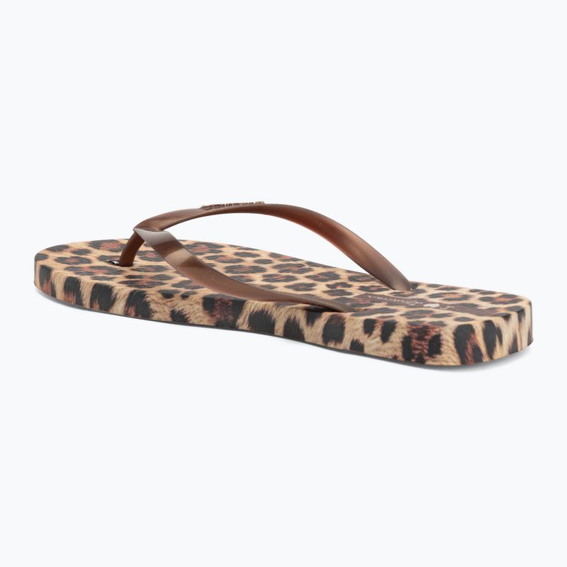 Дамски джапанки Ipanema Animal Print beige/bronze/bronze 3