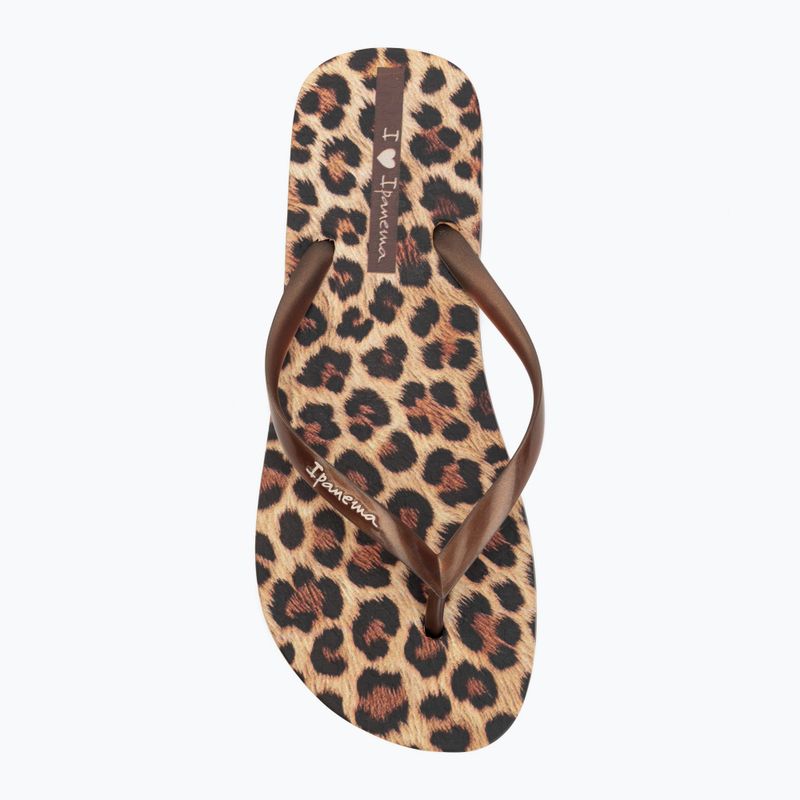 Дамски джапанки Ipanema Animal Print beige/bronze/bronze 5