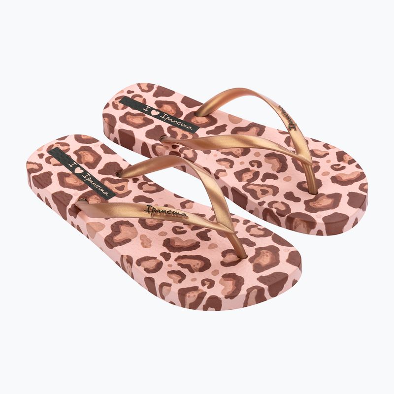 Дамски джапанки Ipanema Animal Print beige/gold