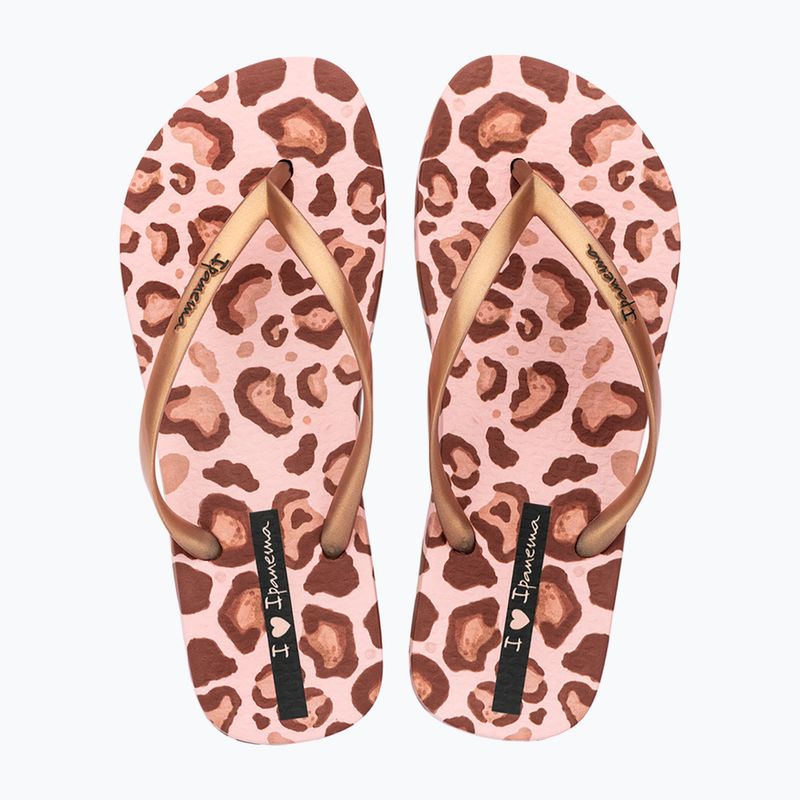 Дамски джапанки Ipanema Animal Print beige/gold 2