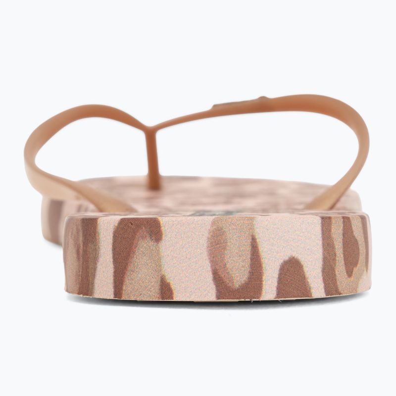 Дамски джапанки Ipanema Animal Print beige/gold 5