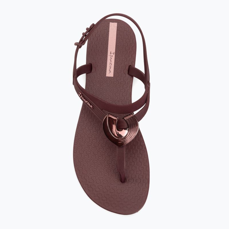 Дамски сандали Ipanema Classic Dreamy burgundy/burgundy/metallic 5