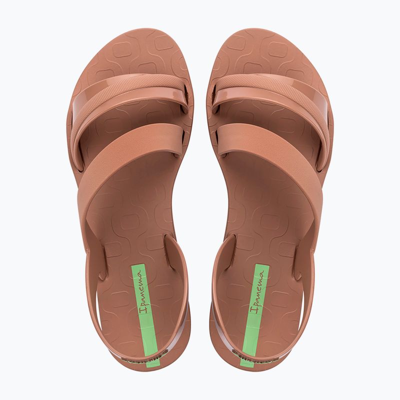 Дамски сандали Ipanema Vibrant Sand brown/brown/green 2