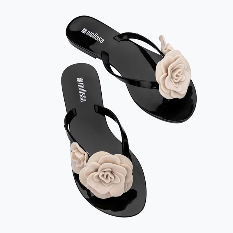 Дамски джапанки Melissa Harmonic Petals Ad black/beige 5