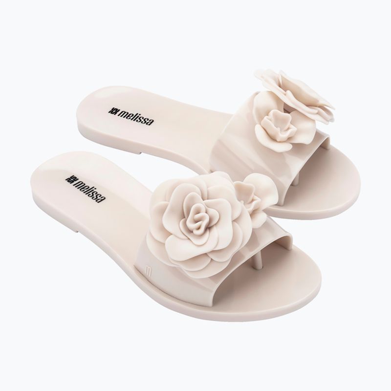 Дамски чехли Melissa Babe Petals Ad beige 3