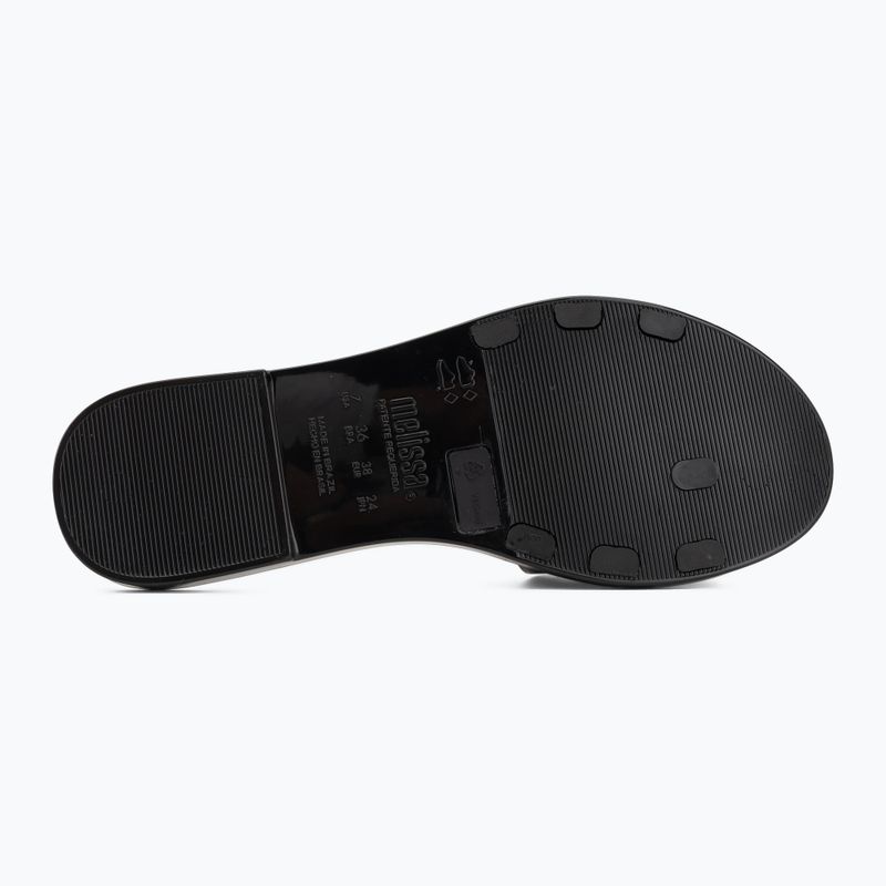 Дамски чехли Melissa Babe Petals Ad black/beige 4