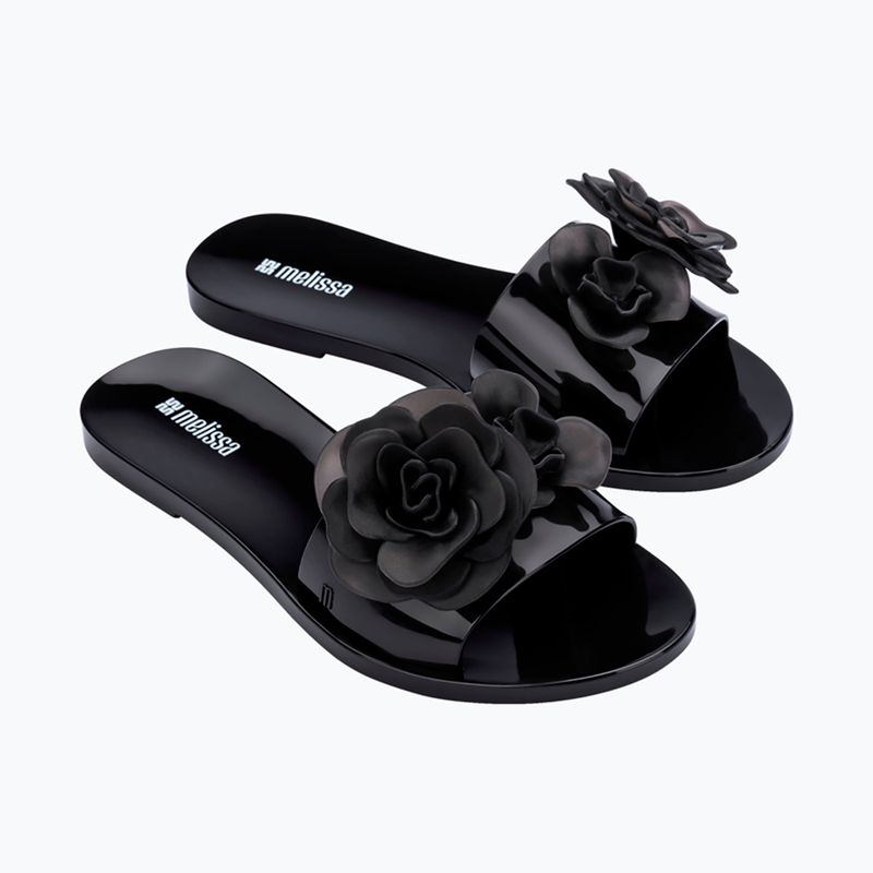 Дамски чехли Melissa Babe Petals Ad black 3