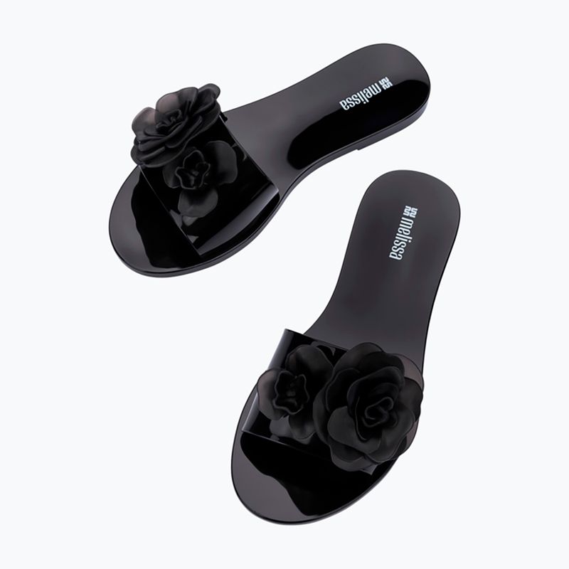 Дамски чехли Melissa Babe Petals Ad black 5