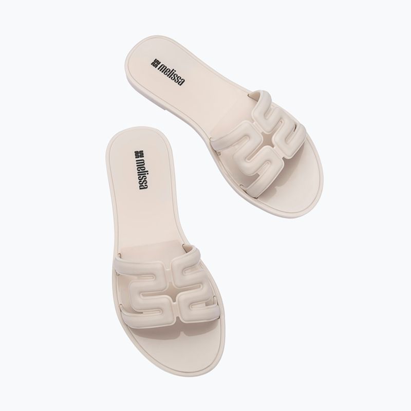 Дамски чехли Melissa M Ad light beige 5