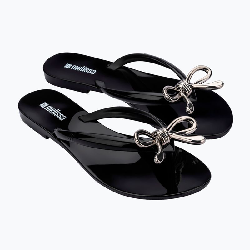 Дамски джапанки Melissa Harmonic Iris Ad black/silver 3