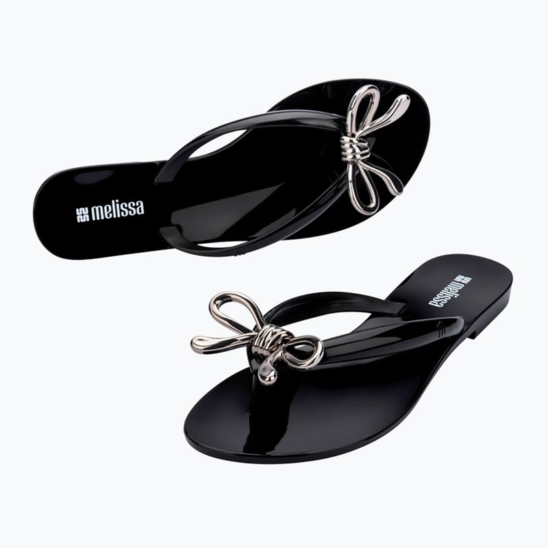 Дамски джапанки Melissa Harmonic Iris Ad black/silver 4