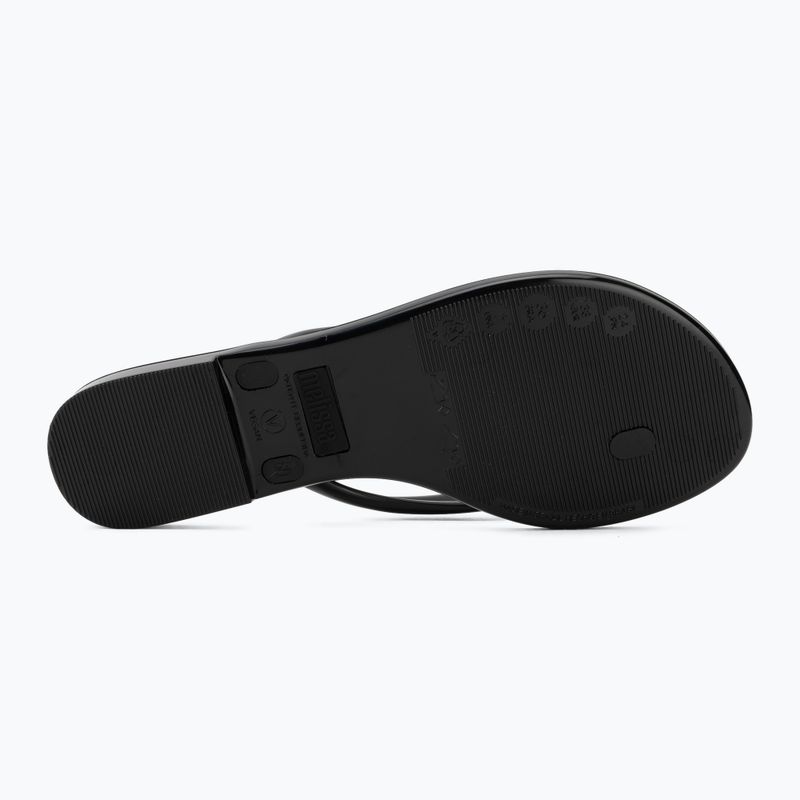 Дамски джапанки Melissa Harmonic Iris Ad black/silver 4