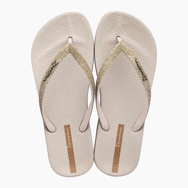 Дамски джапанки Ipanema Anatomica Lolita beige 2