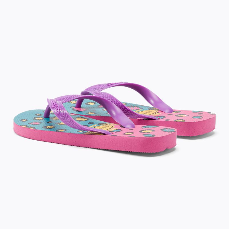 Дамски джапанки Havaianas Top Animals в розово H4132920 3