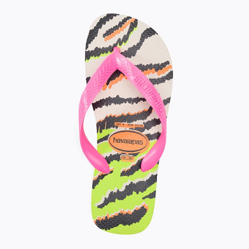 Havaianas Top Animals Beige Дамски джапанки H4132920 6