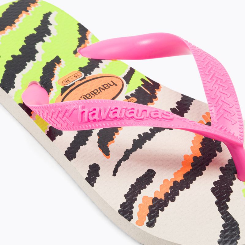 Havaianas Top Animals Beige Дамски джапанки H4132920 7
