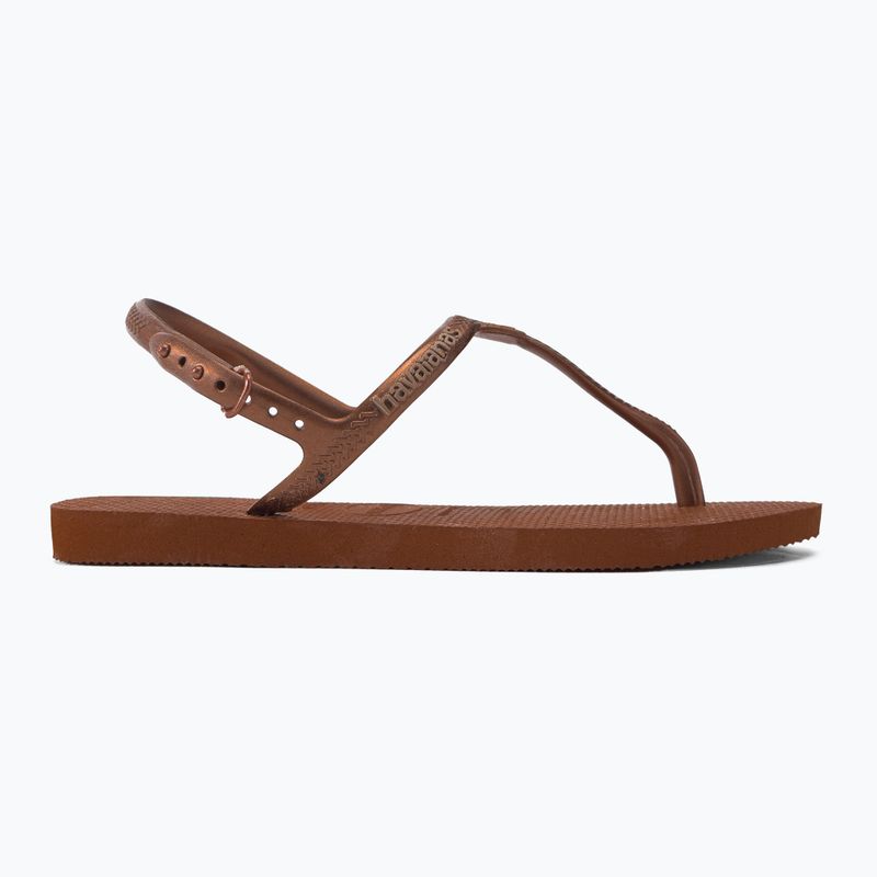 Дамски джапанки Havaianas Twist brown H4144756 2
