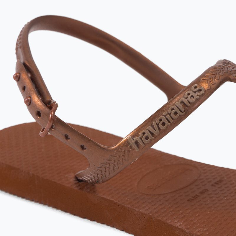 Дамски джапанки Havaianas Twist brown H4144756 7
