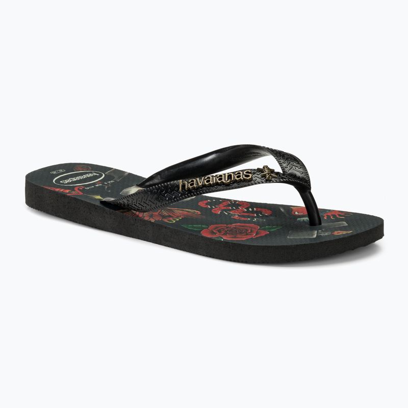 Мъжки джапанки Havaianas Top Tribo black/ black