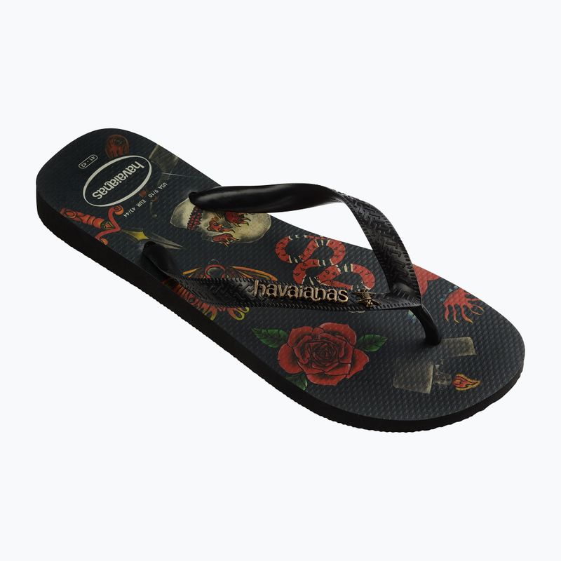 Мъжки джапанки Havaianas Top Tribo black/ black 10