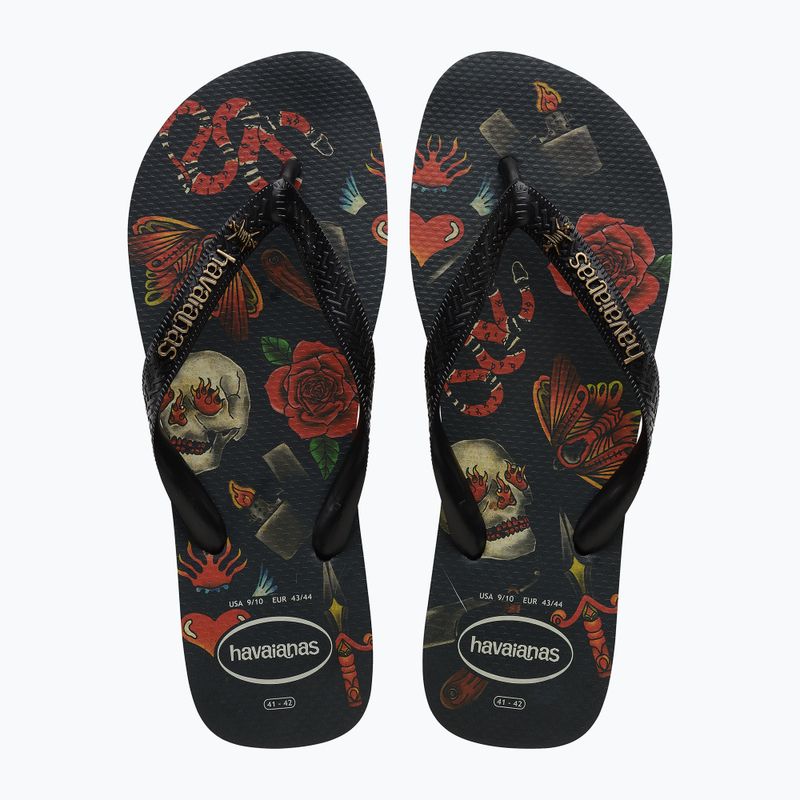 Мъжки джапанки Havaianas Top Tribo black/ black 12