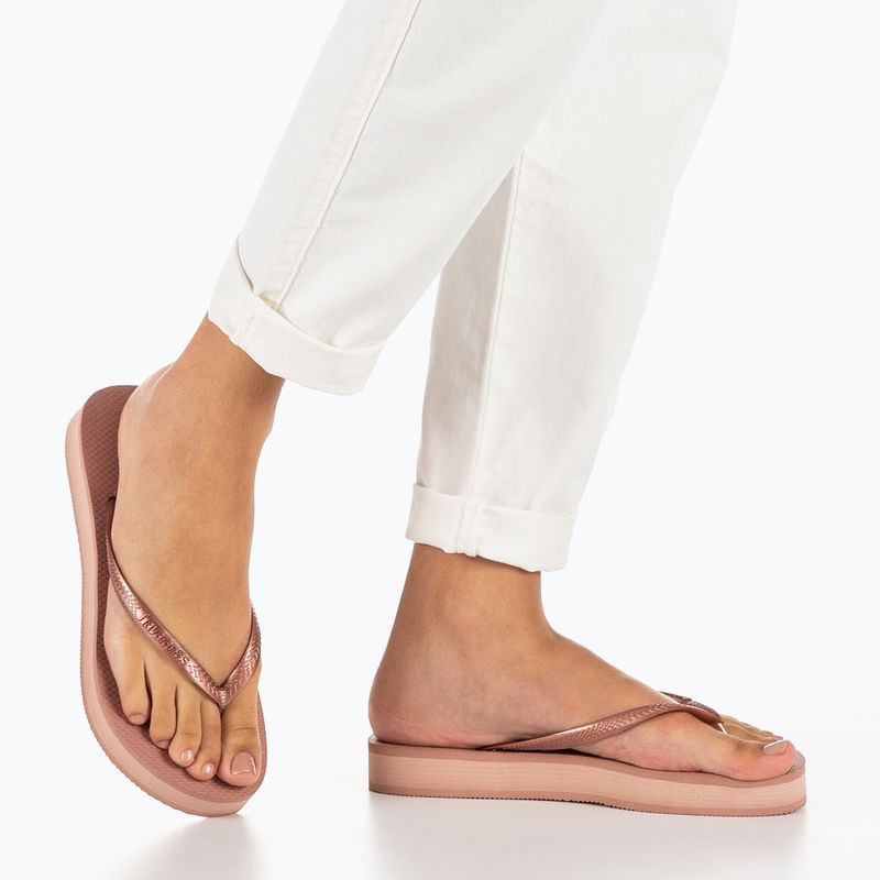 Джапанки Havaianas Slim Platform crocus rose за жени 6