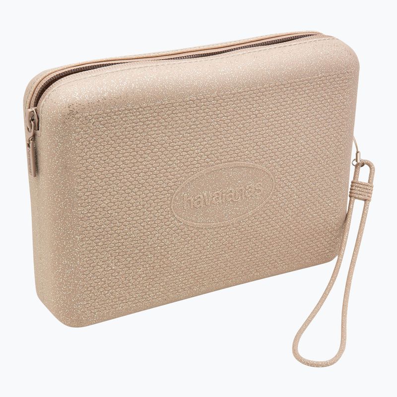 Козметична чанта Havaianas Beach Necessaire Glitter golden 3