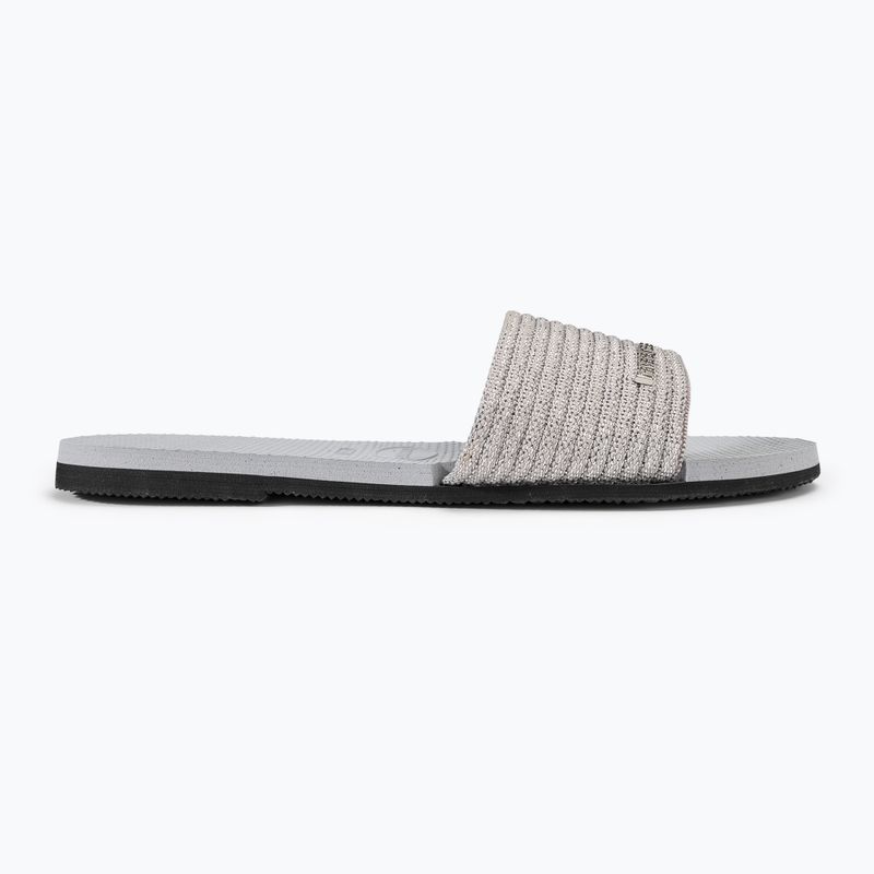 Дамски чехли Havaianas You Malta Metallic ice grey 2