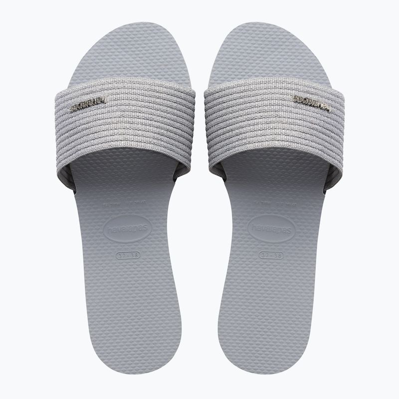 Дамски чехли Havaianas You Malta Metallic ice grey 10