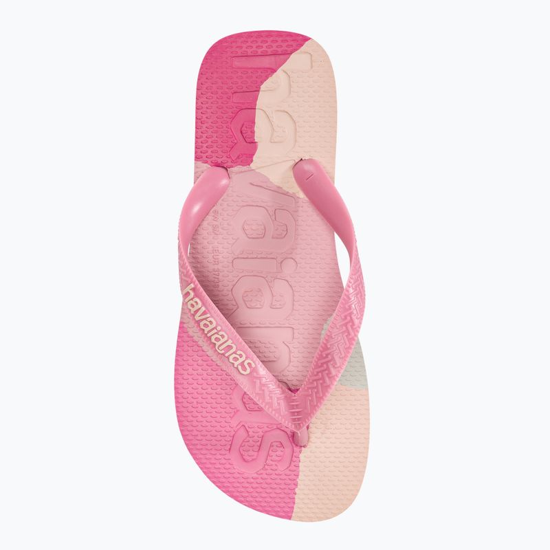 Джапанки Havaianas Top Logomania Colors II crystal rose 5