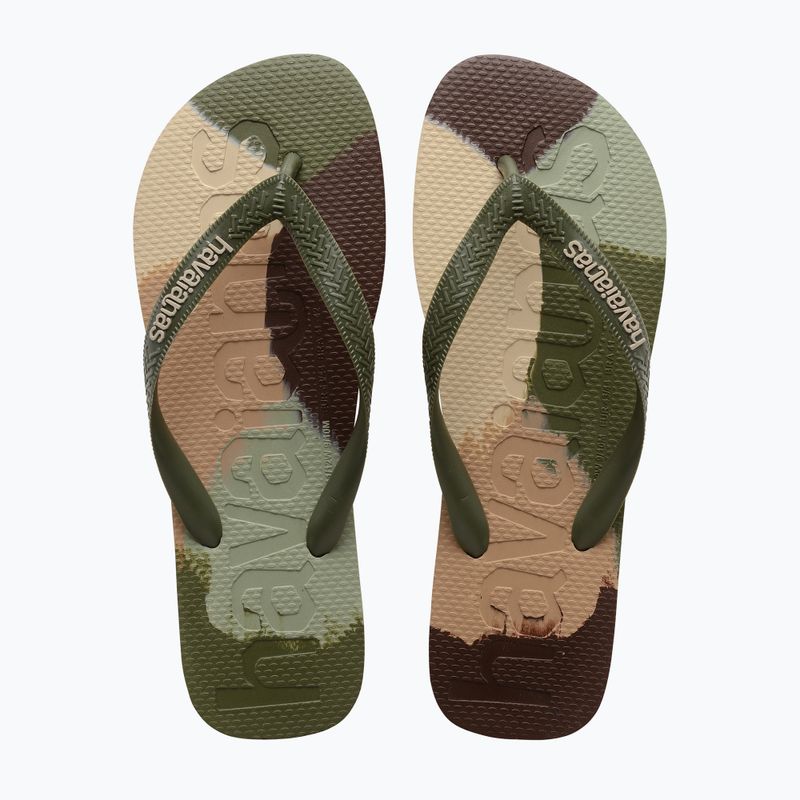 Джапанки Havaianas Top Logomania Colors II green 10