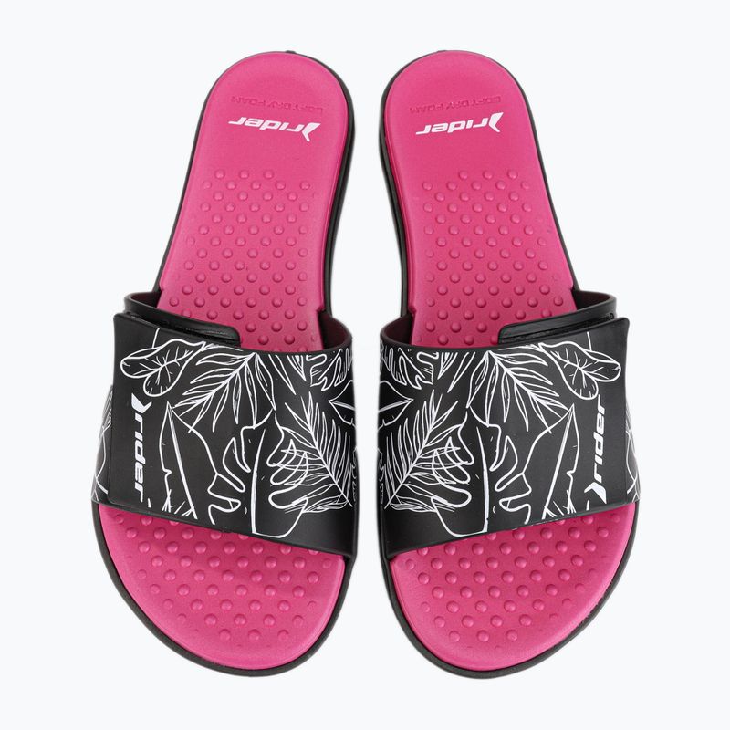 RIDER Pool IV Fem дамски джапанки black-pink 83331-AD447 11