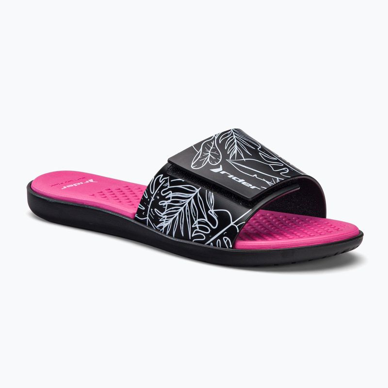 RIDER Pool IV Fem дамски джапанки black-pink 83331-AD447