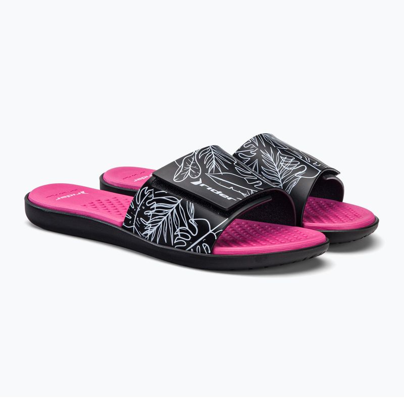 RIDER Pool IV Fem дамски джапанки black-pink 83331-AD447 4