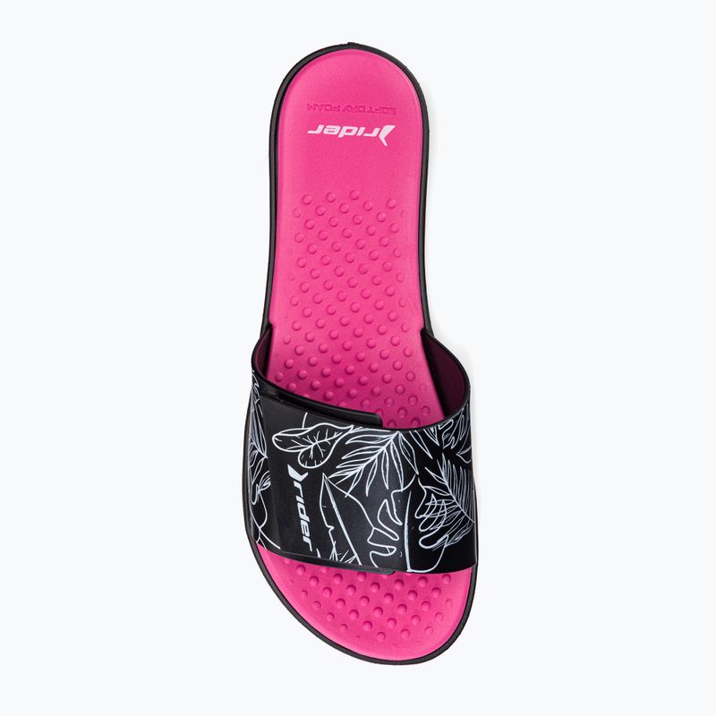 RIDER Pool IV Fem дамски джапанки black-pink 83331-AD447 6