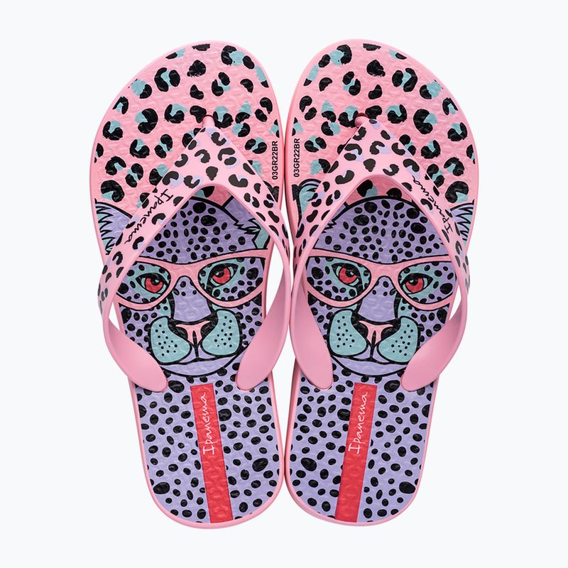 Ipanema Safari Fun Детски джапанки розово и лилаво 26851-AF799 10
