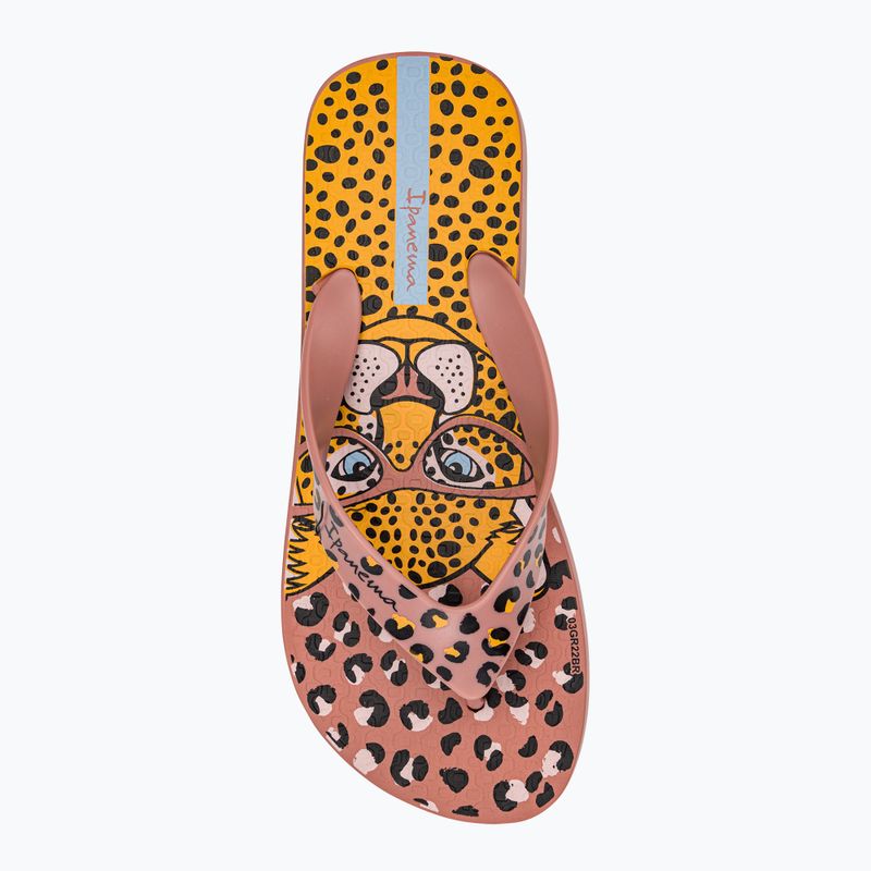 Ipanema Safari Fun Детски джапанки розово и жълто 26851-AF801 6