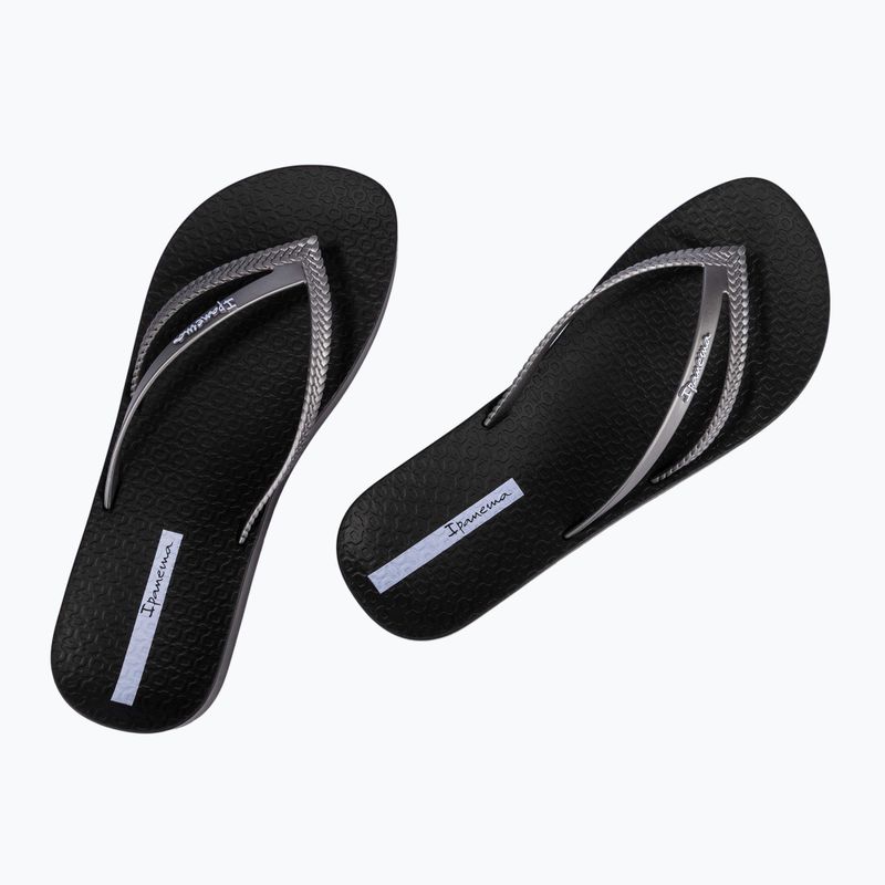 Дамски джапанки Ipanema Bossa Soft V black/silver 8