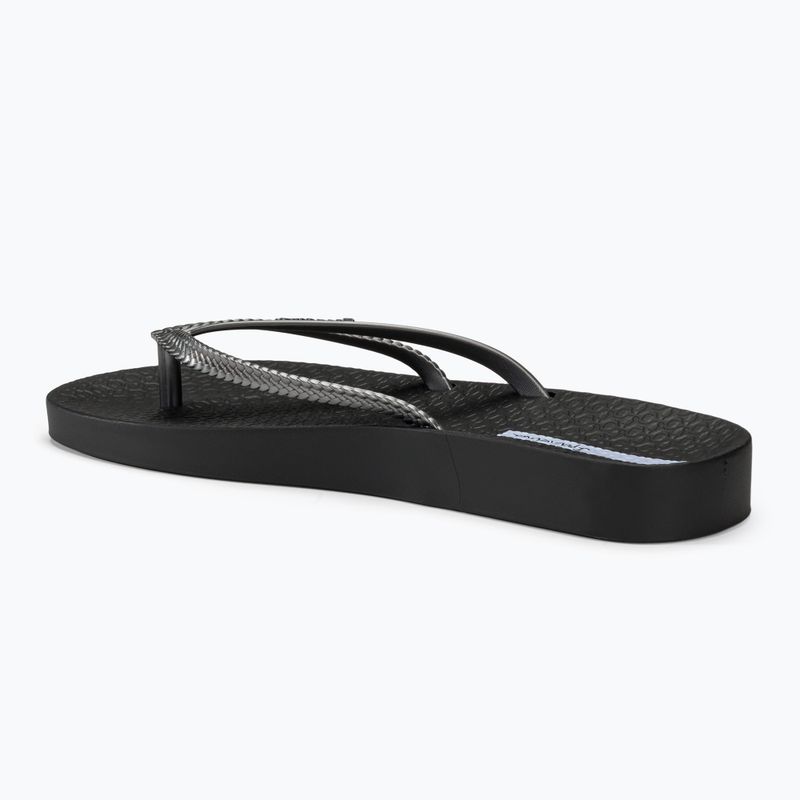 Дамски джапанки Ipanema Bossa Soft V black/silver 3