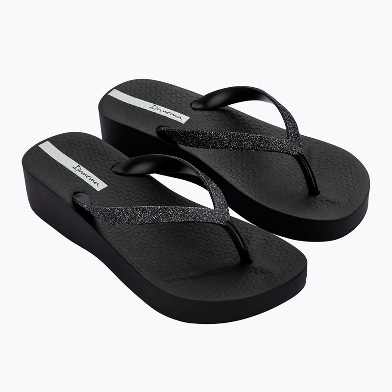 Дамски джапанки Ipanema Mesh Chic Plat black/glitter black 8