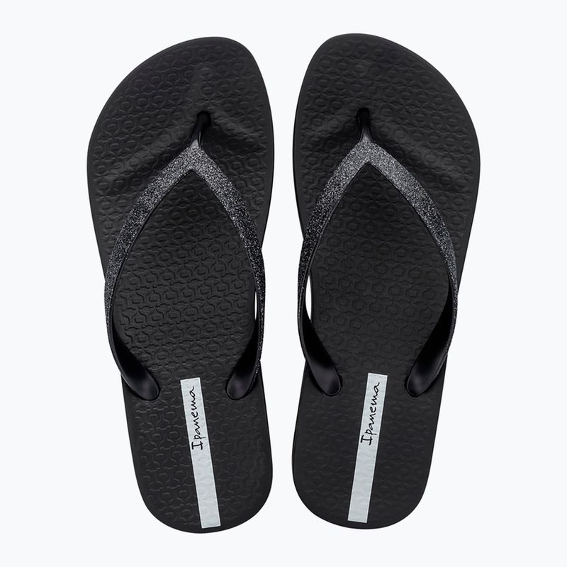 Дамски джапанки Ipanema Mesh Chic Plat black/glitter black 9