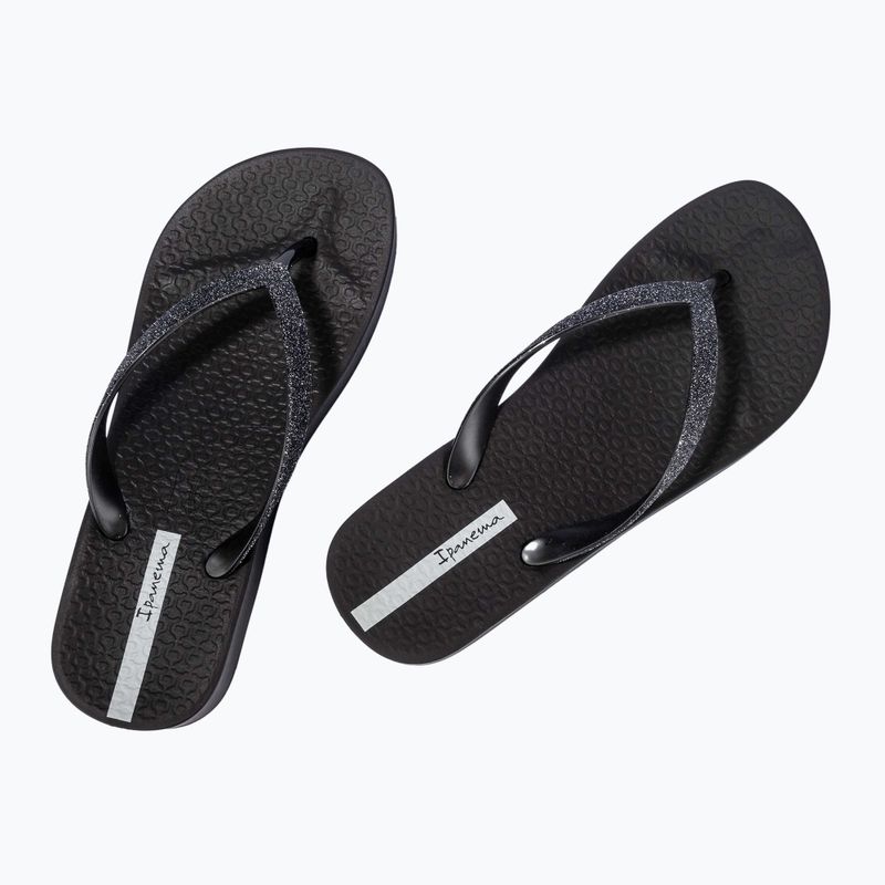 Дамски джапанки Ipanema Mesh Chic Plat black/glitter black 10