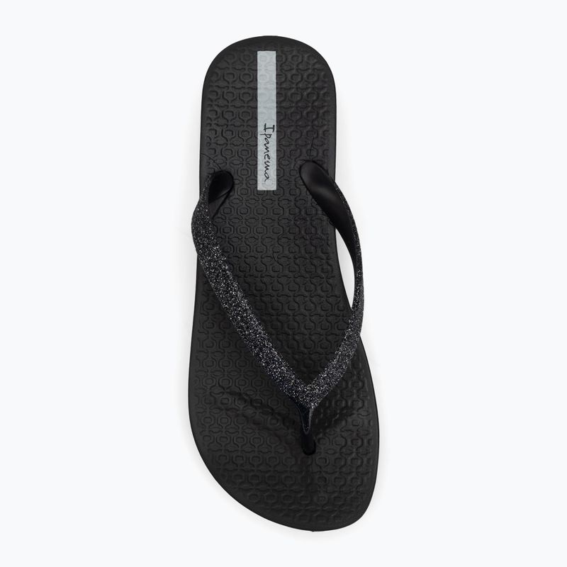 Дамски джапанки Ipanema Mesh Chic Plat black/glitter black 5