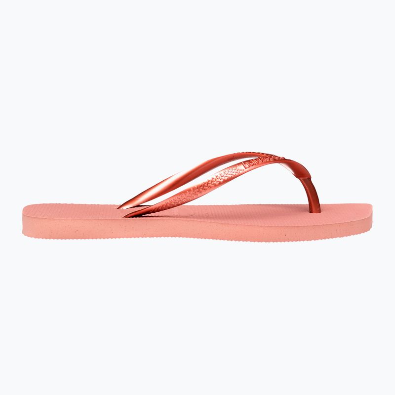 Джапанки Havaianas Slim Square crocus rose за жени 2