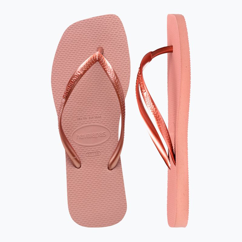 Джапанки Havaianas Slim Square crocus rose за жени 4