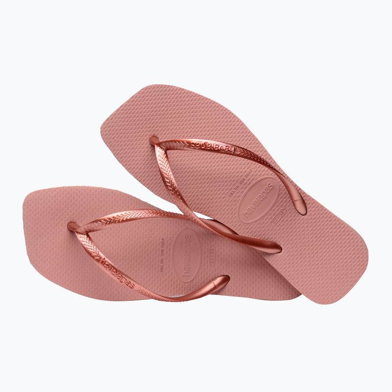 Джапанки Havaianas Slim Square crocus rose за жени 5